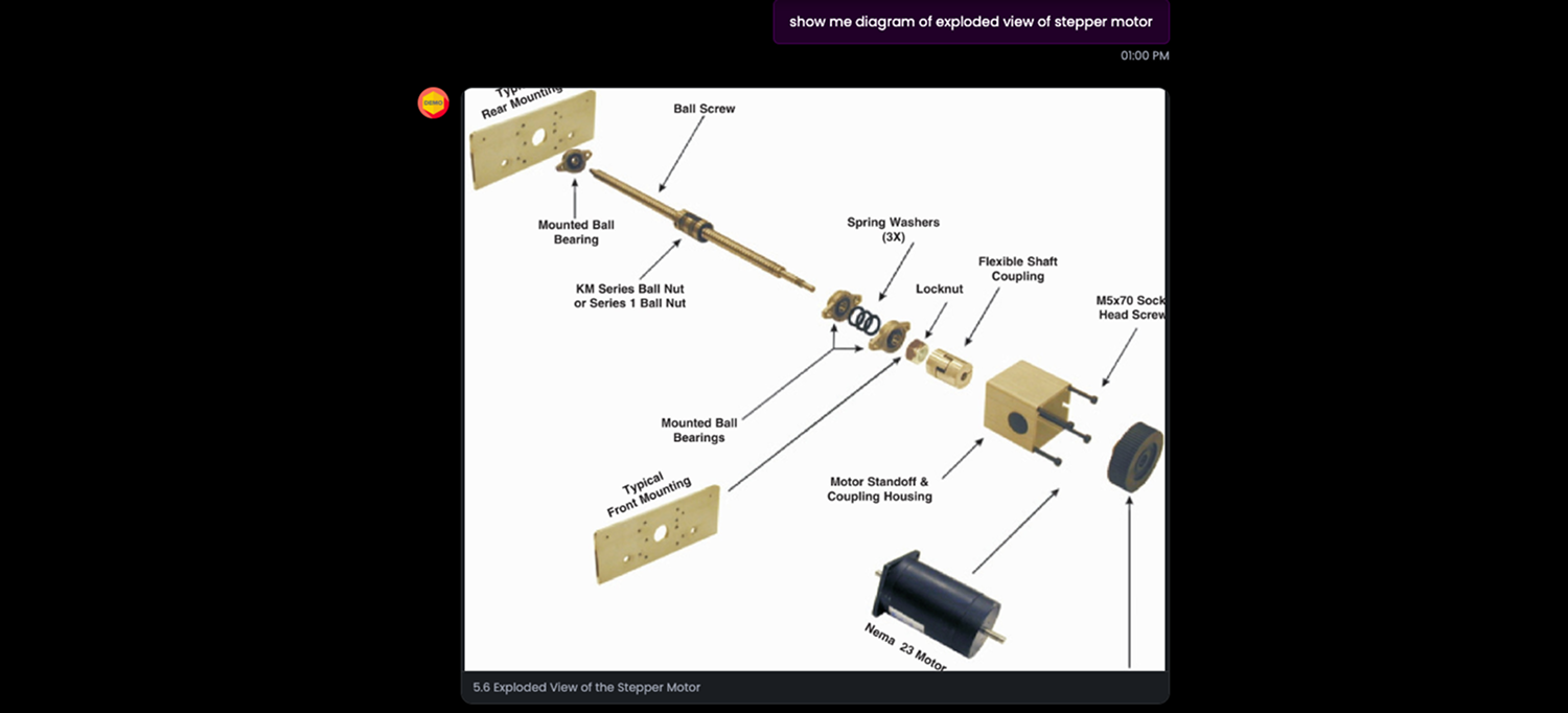 Document Q and A with diagram retrieval